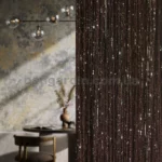 Шторы-нити с люрексом для элегантного декора интерьера.