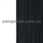 Штори нитки Чорні 300×300 см