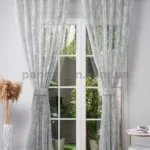 Тюль мраморный жаккард