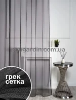 Тюль грек сетка черный