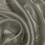 Тюль из органзы с легкой текстурой