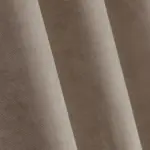 Шторы микровелюр Velvista Серо-бежевый