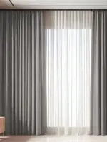 Шторы микровелюр Velvista Серый - Зображення 4