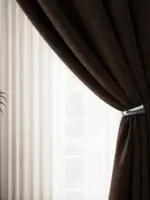 Шторы микровелюр Velvista Шоколадный — изображение 5