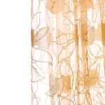 Стильная тюль на окнах в интерьере, доступная для покупки в Украине