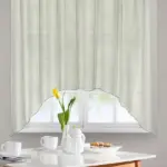 Короткая тюль на кухню