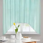 Короткие занавески на кухню