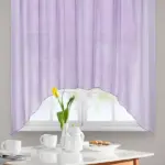 Готовая короткая тюль на кухню