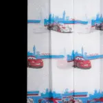 Тюль Cars Tutorial 1 с машинками для детской комнаты