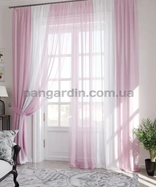 Тюль в детскую для девочки