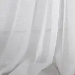 Тюль лен Белый