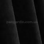 Шторы микровелюр Velvista Черный