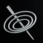 Эстетичная заколка для крепления нитяных штор в интерьере