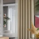 Штора на люверсах 150×245 см