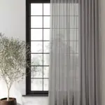 Модна тюль на кухню – легка напівпрозора тканина