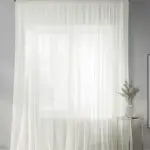 Тюль вуаль "Lunel" Молочний