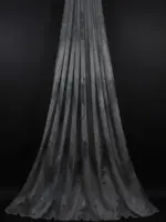 Тюль для спальни и в зал "Mistelle" Серый — изображение 2
