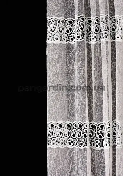 Тюль распродажа остатков - отрез 2,60 метра