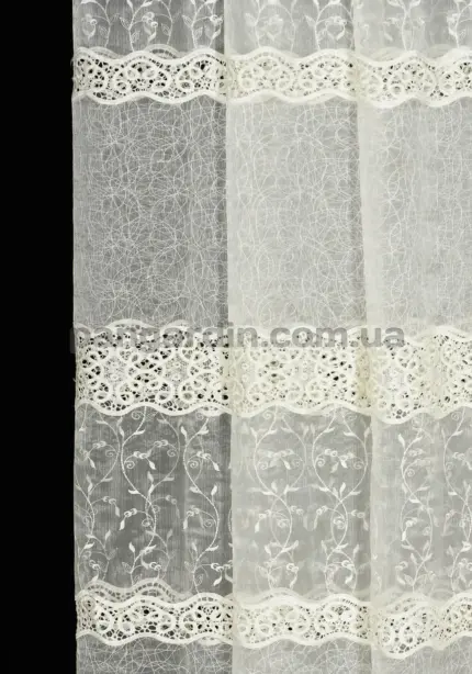 Тюль распродажа остатков - отрез 1,50 метра