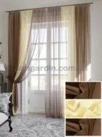 Комплект тюли омбре "SUNRISE" №35-3 - Зображення 2