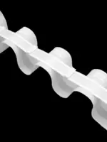 Шторная лента «Волна» 8 см - сборка 1:2 — изображение 2