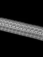 Тесьма шторная «Буфы» 6 см - сборка 1:2/50 м — изображение 2