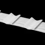 Тесьма шторная «Бантовые складки» 6 см - сборка 1:2/50 м