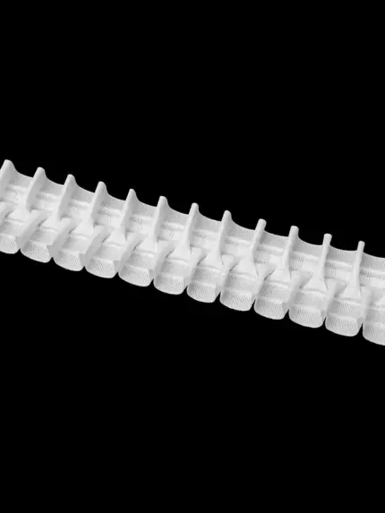 тасьма шторна буфи 6 см складання 1:2 результат