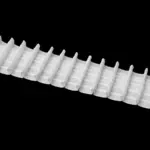 Тесьма шторная карандаш 6 см - сборка 1:2/50 м