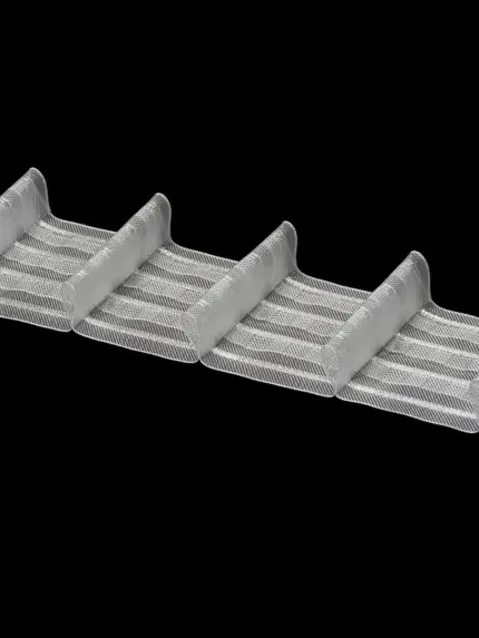 тесьма шторная карандаш 6,5 см сборка 1:1,8