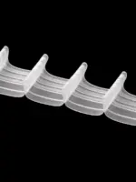 тесьма шторная карандаш 6,5 см сборка 1:2