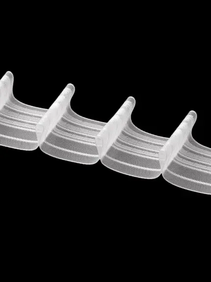 тесьма шторная карандаш 6,5 см сборка 1:2