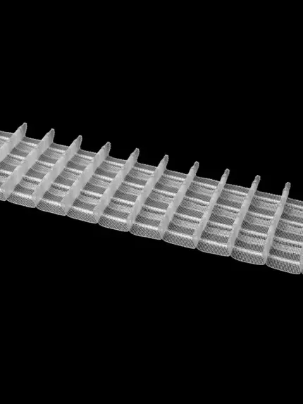 тесьма шторная карандаш 6,5 см сборка 1:2,5