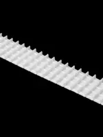 Тесьма шторная карандаш 6,5 см - сборка 1:2,5/50 м