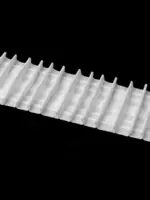 Шторная лента 3 в 1 — «карандаш» и «эффект люверсов» 8,5 см — изображение 3