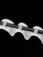 Шторная лента 3 в 1 — «карандаш» и «эффект люверсов» 8,5 см