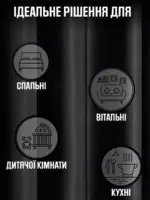 складки штор блекаут