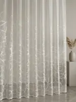 Тюль для гостиной и спальни "Ewa" экрю — изображение 2