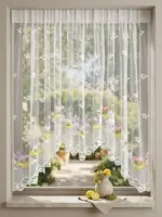 тюль арка фрукты на кухню