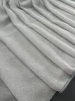 Тюль лен для спальни и зала "Ariela premium" серый — изображение 3