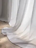 Тюль полированный лен "line lux" - Зображення 3