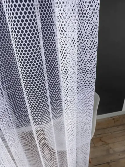 тюль сетка Viva белая для окон спальни и зала