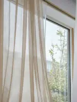 тюль сітка Viva беж для зали