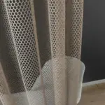 тюль сетка Viva беж для окон спальни и зала