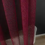 тюль сетка бордо для окон