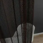 тюль сетка Viva венге для окон спальни и зала