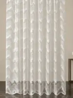 Тюль для спальни и гостиной "Sigma" белый