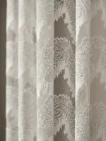Тюль для спальни и гостиной "Sigma" белый — изображение 3