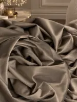 Бархатные шторы Sienna - Soft Taupe - Зображення 5