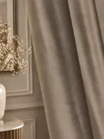 Бархатные шторы Sienna - Soft Taupe - Зображення 2